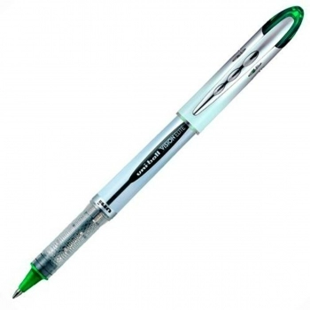 Bolígrafo de tinta líquida Uni-Ball Vision Elite UB-200 Verde 12 Unidades